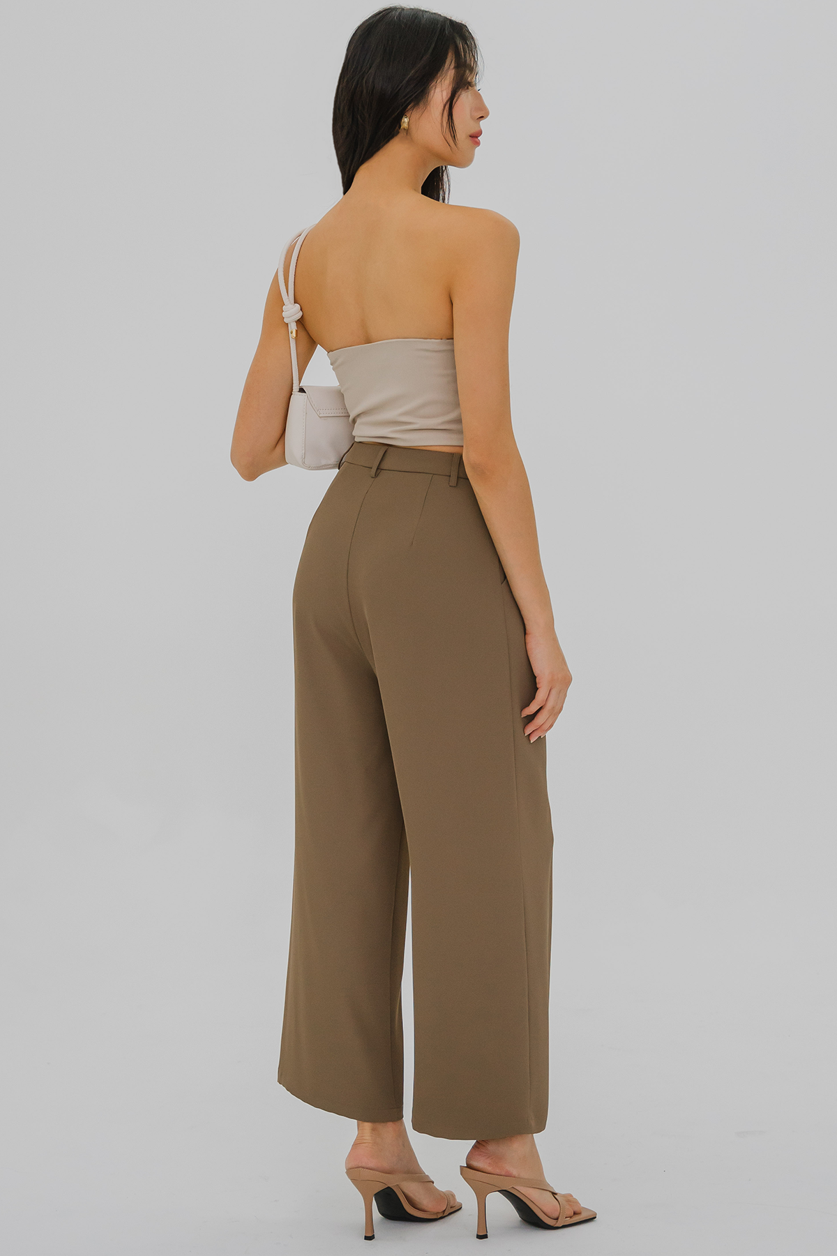 Dale Relaxed Tailored Pants (Coffee)
