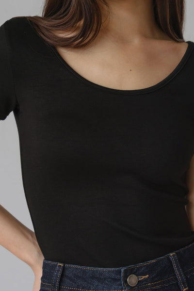 Eva Reversible Tee (Black)