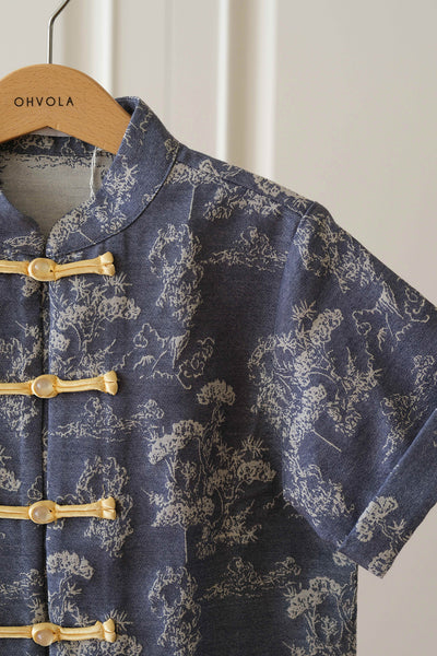 Mini House Of Fortune Knot Shirt (Dark)