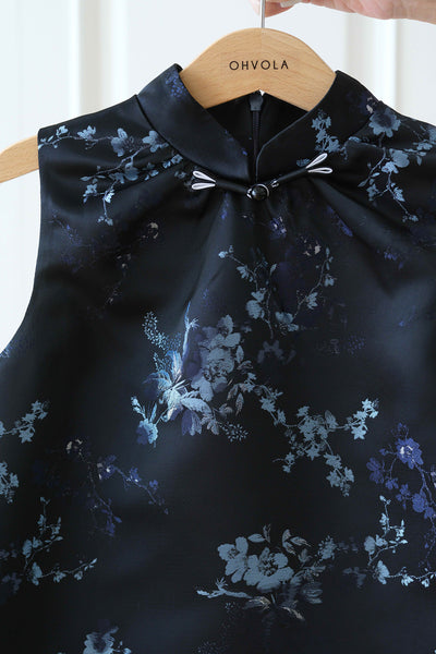 Mini For Eternity Qipao (Blue)