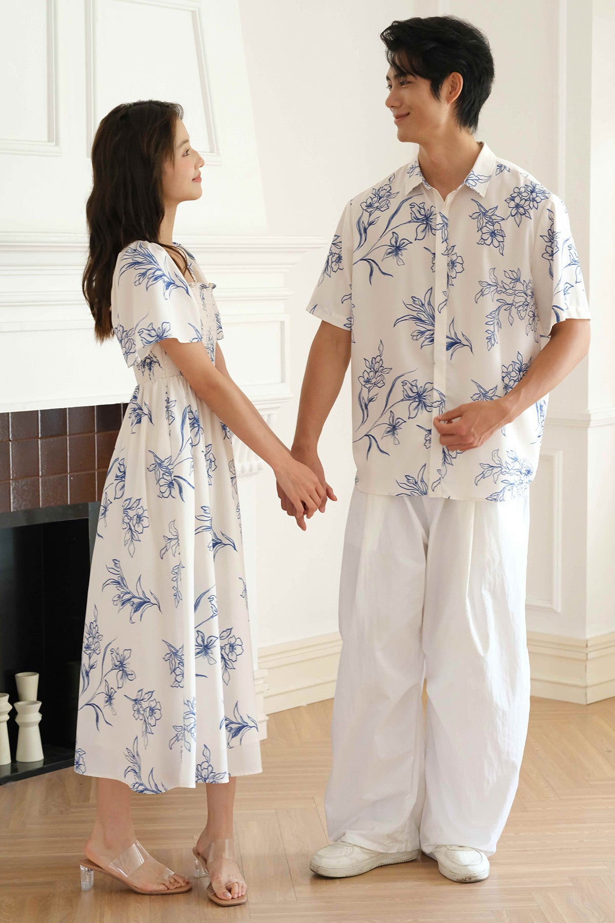 Backorder* With Grace Sleeve Dress (Porcelain)