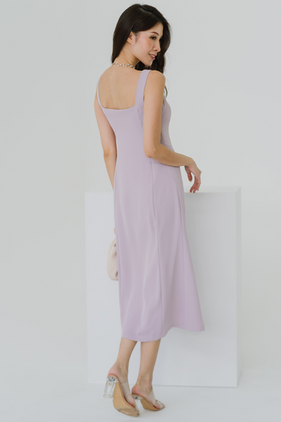 Nothing Finer Slit Dress (Lilac)