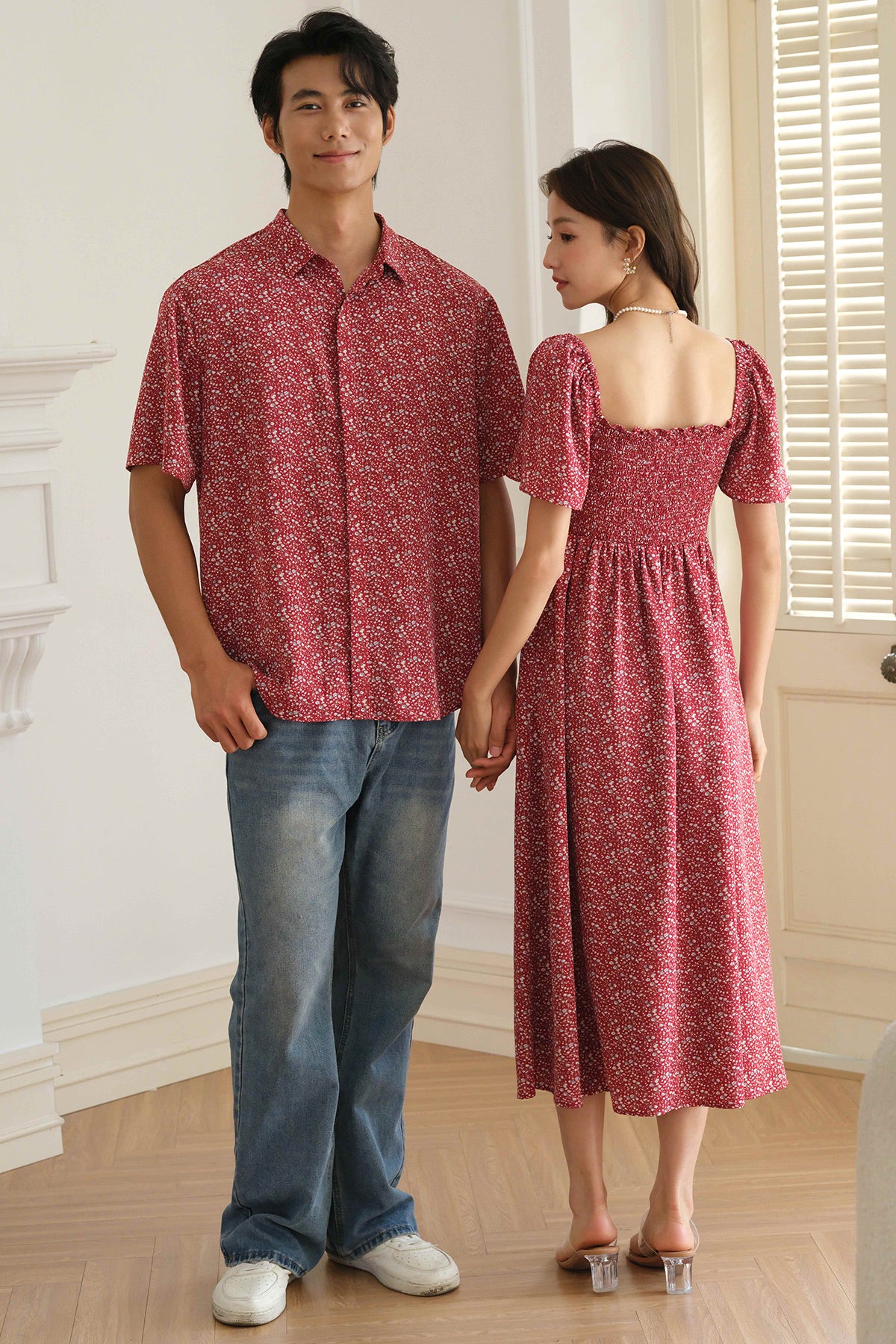 With Grace Sleeve Dress (Merlot)