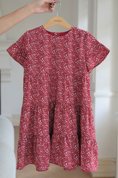 Mini With Grace Dress (Merlot)