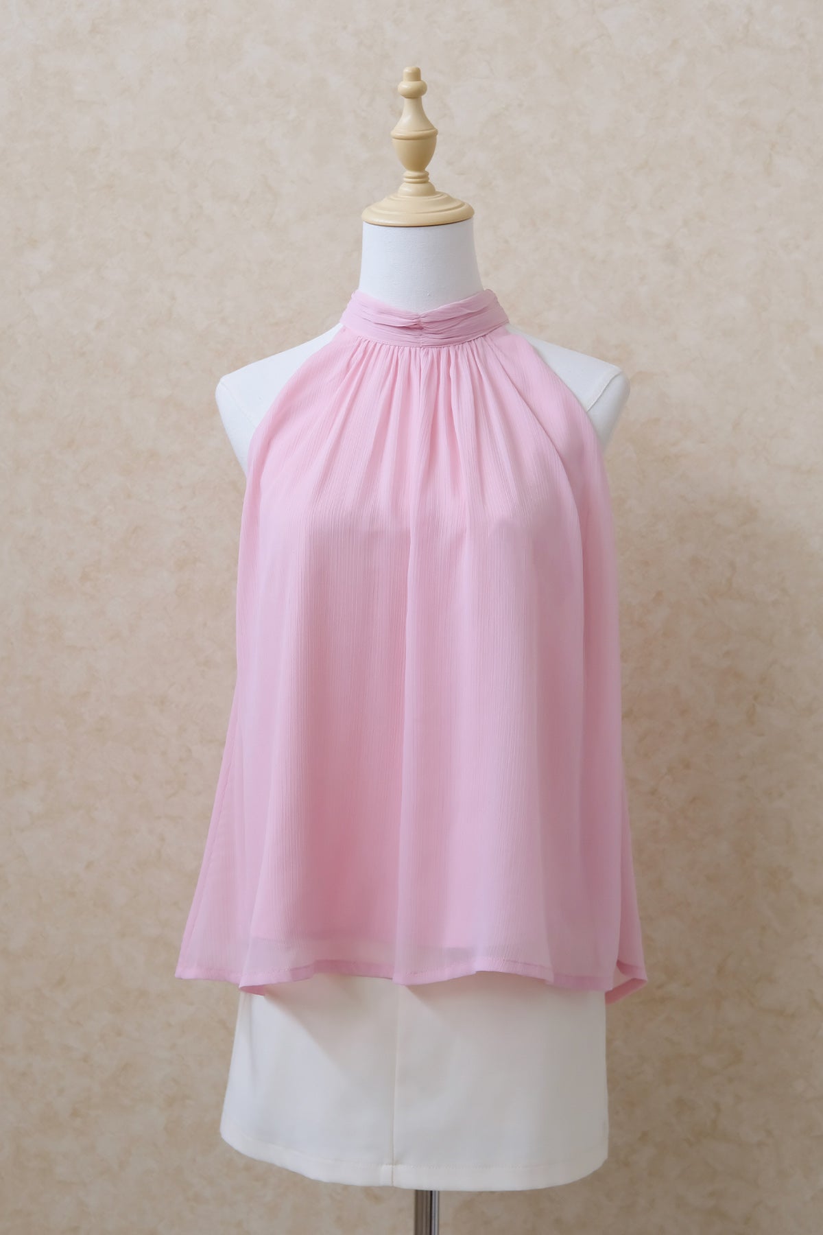 Lenora Halter Top (Pink)