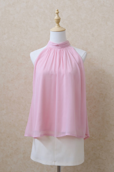 Lenora Halter Top (Pink)