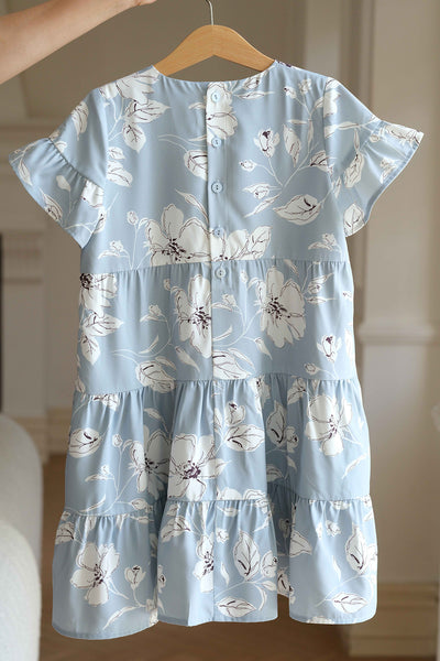 Mini With Grace Dress (Sky)