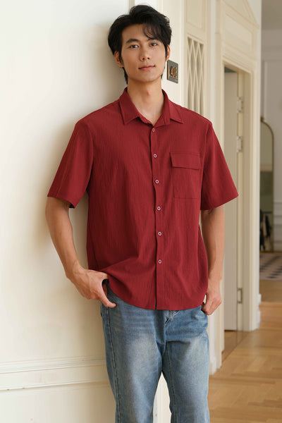 New Romantics Shirt (Crimson)