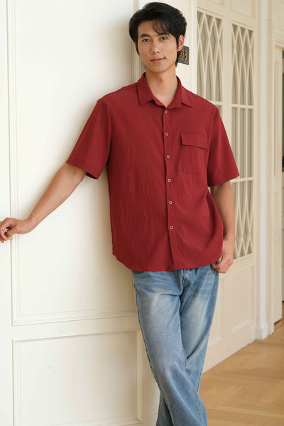 New Romantics Shirt (Crimson)