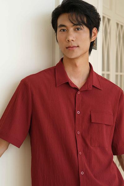 New Romantics Shirt (Crimson)