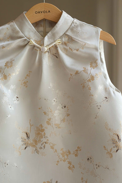 Mini For Eternity Qipao (Champagne)