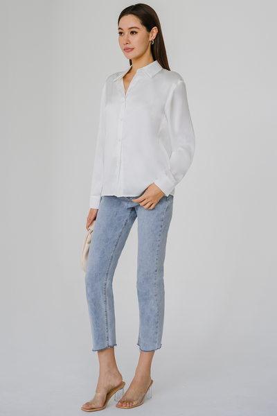 The Empowered Blouse (White)