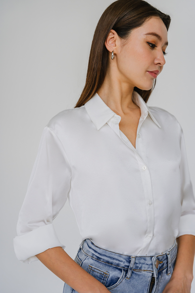 The Empowered Blouse (White)