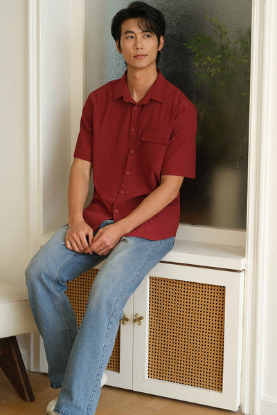 New Romantics Shirt (Crimson)