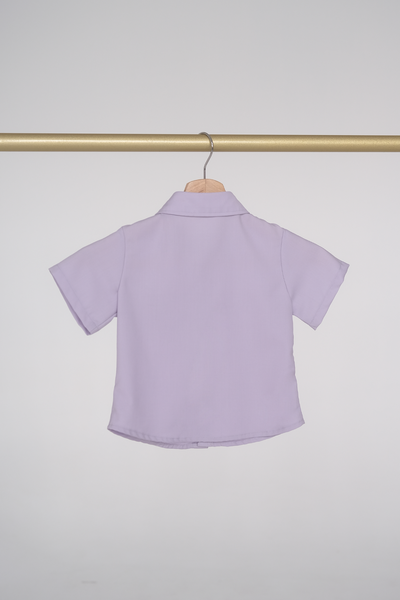 Mini Joy in Wonder Collar Shirt (Lilac)