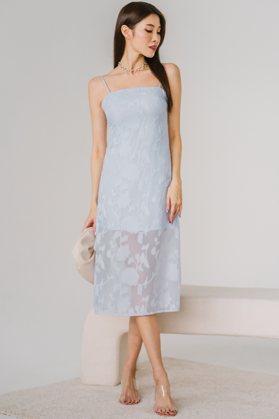 Rose Garden Lace Dress (Blue)