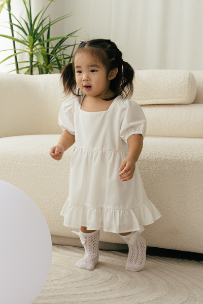 Mini Joy in Wonder Dress (White)