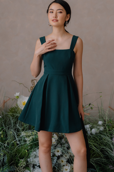 Gisele Everyday Romper Dress (Green)
