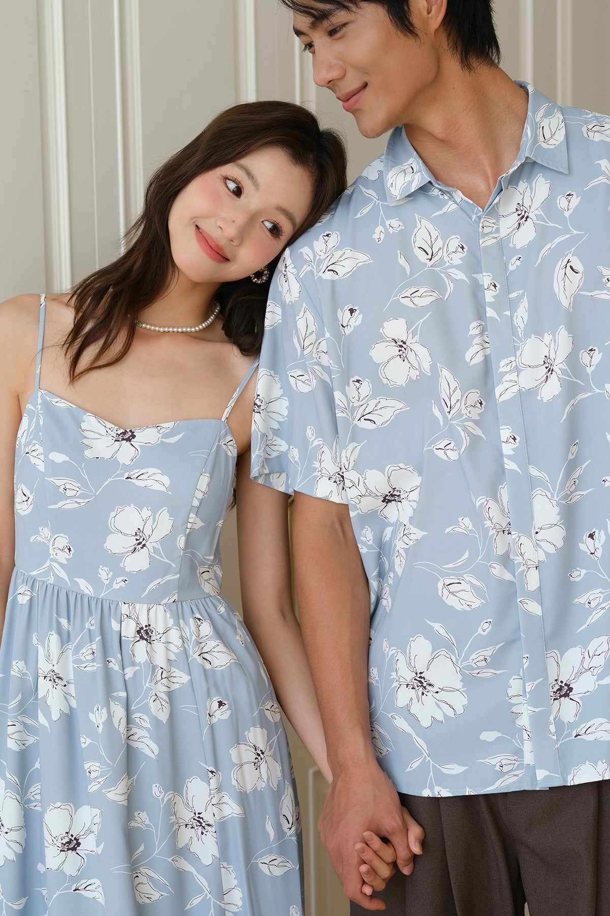 With Grace Padded Dress (Sky)