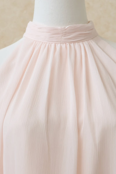 Lenora Halter Top (Light Peach)