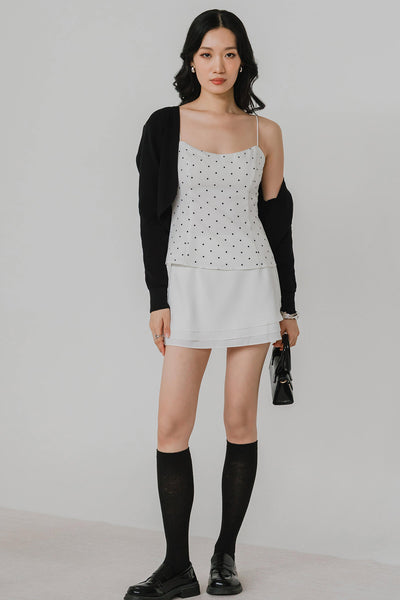 Leila Padded Top (White)