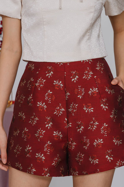 Jia & Bloom Shorts (Red)