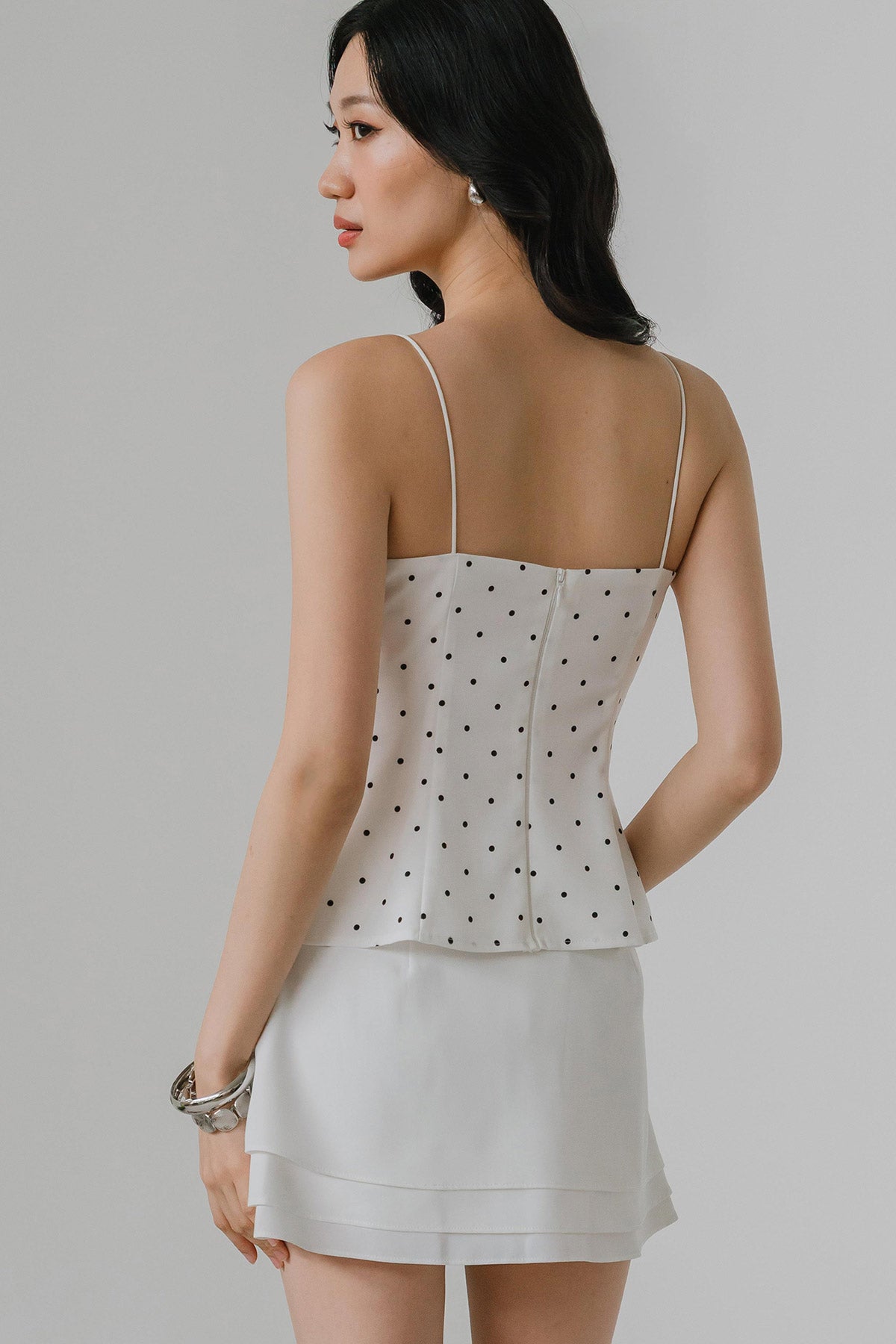 Leila Padded Top (White)