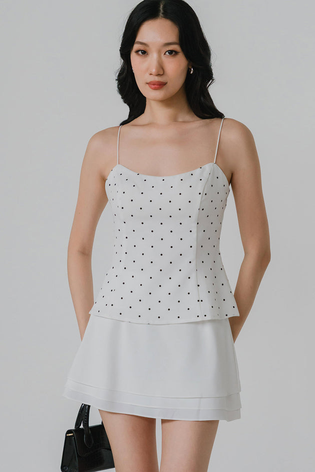 Leila Padded Top (White)