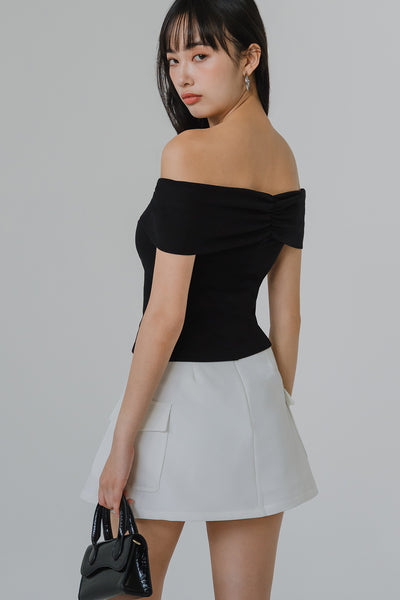 Sweet Escape Skort (White)