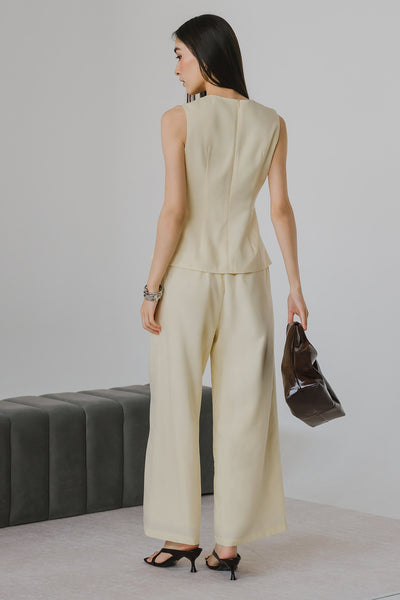 Leona Knot Top (Yellow)