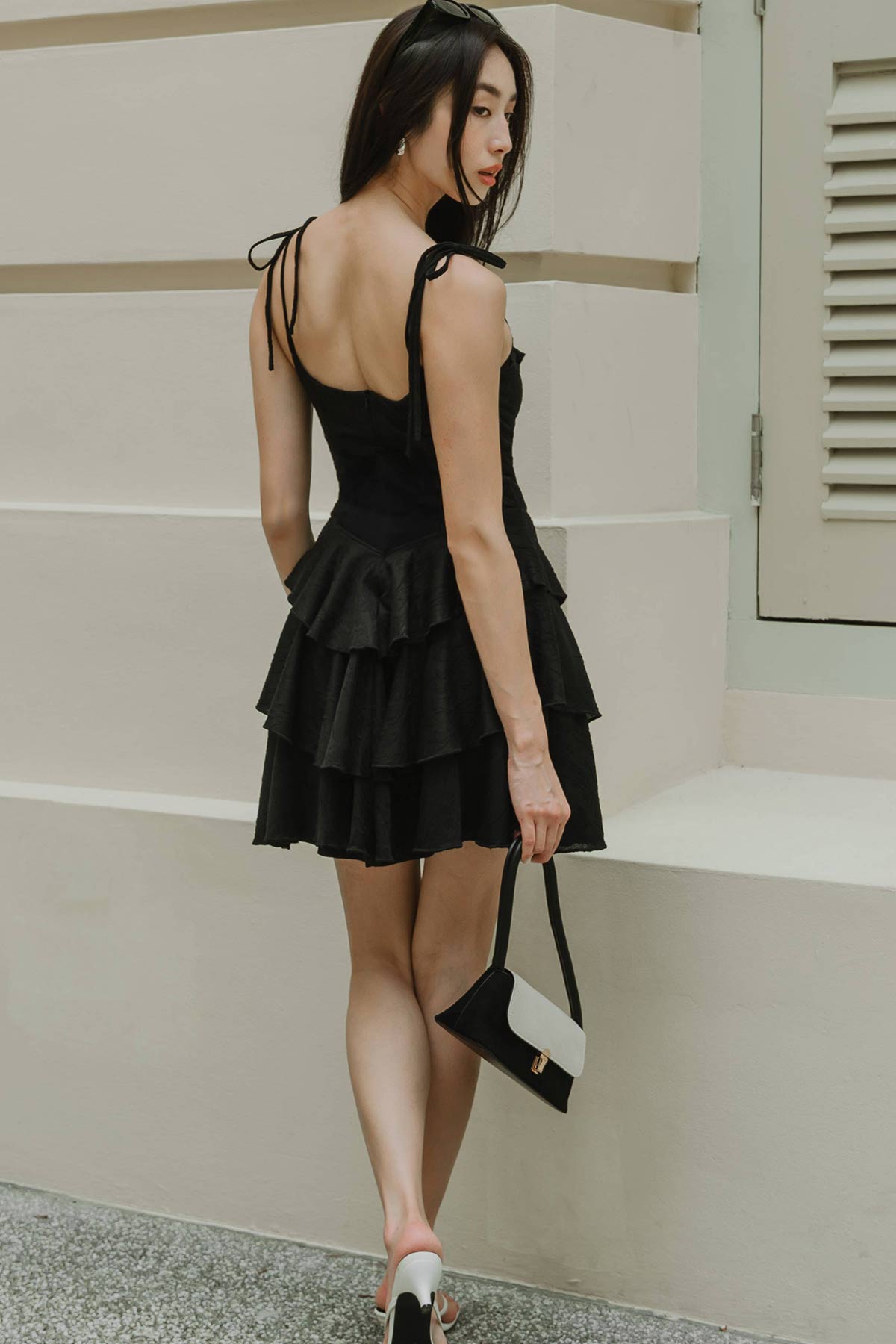 A Sweet Life Lace Dress (Black)