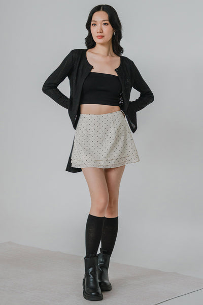 PO* Kristen Tiered Skort (Polka)