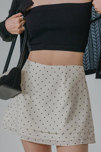 PO* Kristen Tiered Skort (Polka)