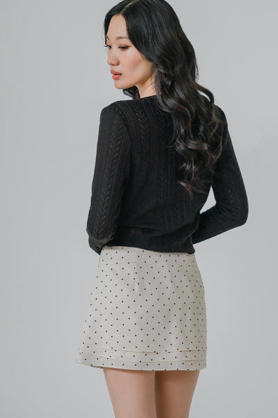 PO* Kristen Tiered Skort (Polka)