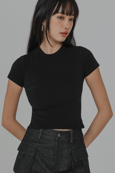 Ohvola Baby Tee (Black)