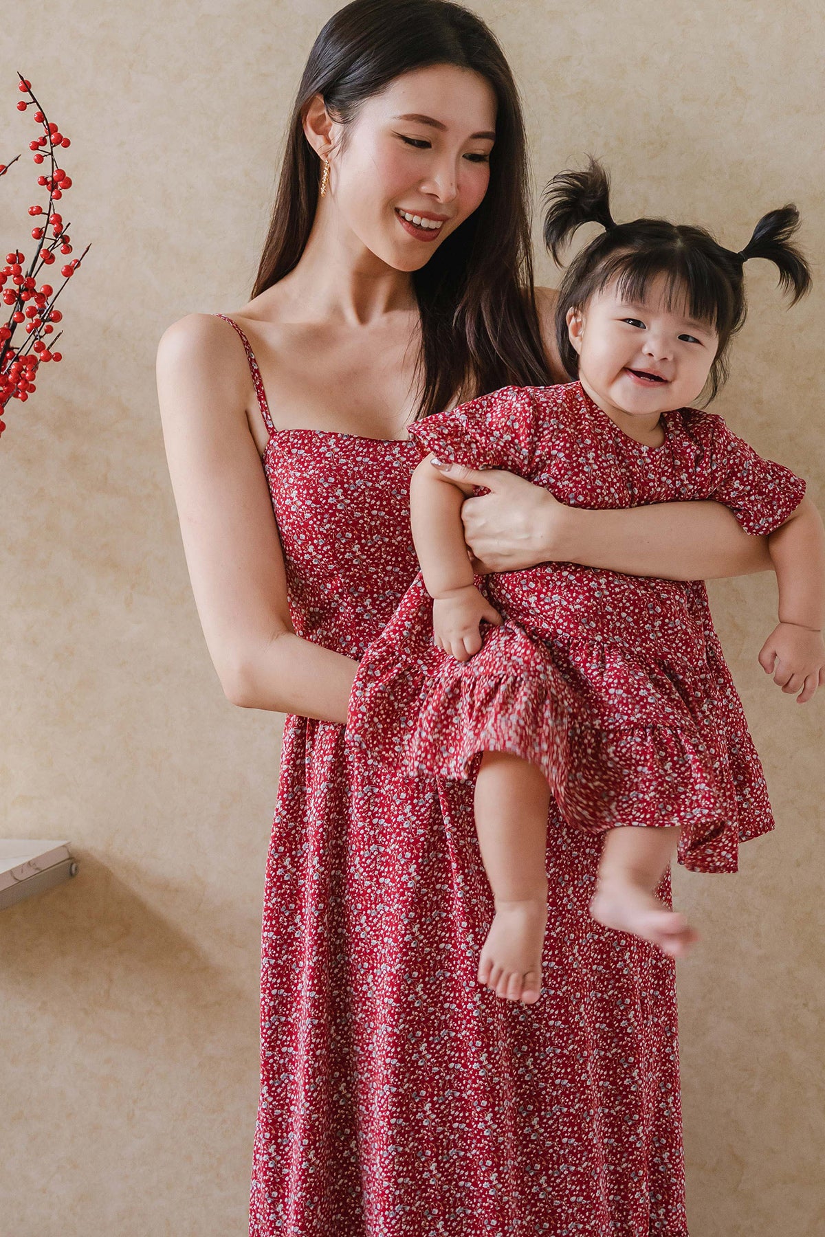 Mini With Grace Dress (Merlot)