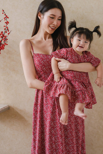 Mini With Grace Dress (Merlot)