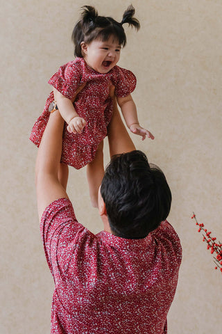 Mini With Grace Dress (Merlot)