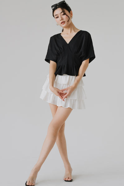 Velarie Tier Skort (White)
