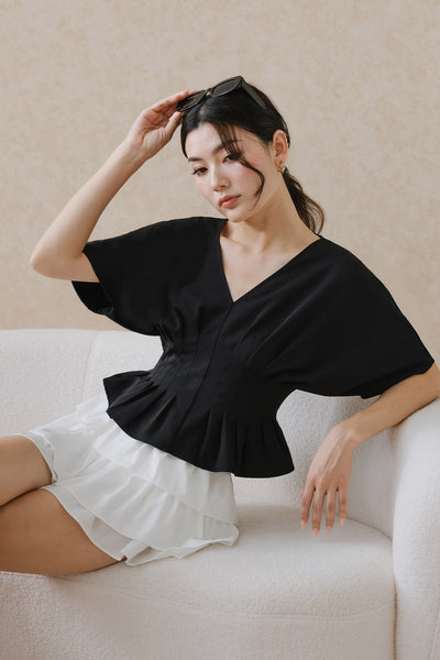 Velarie Tier Skort (White)