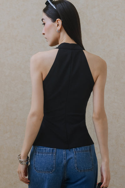 Serenade Padded Vest Top (Black)