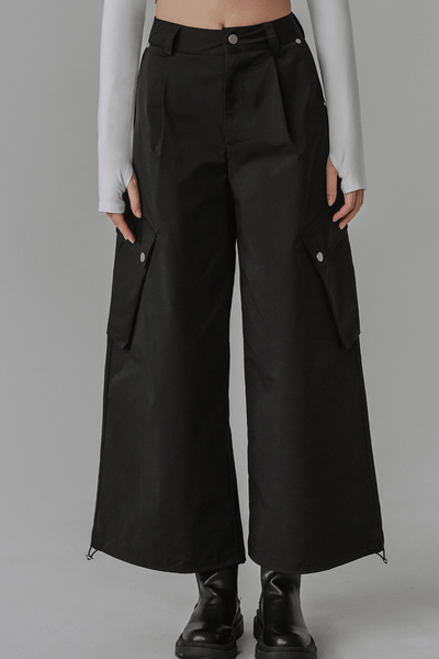 Elowen Cargo Pants (Black)
