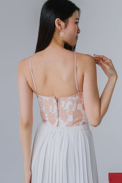 First Bloom Padded Top (Peach)