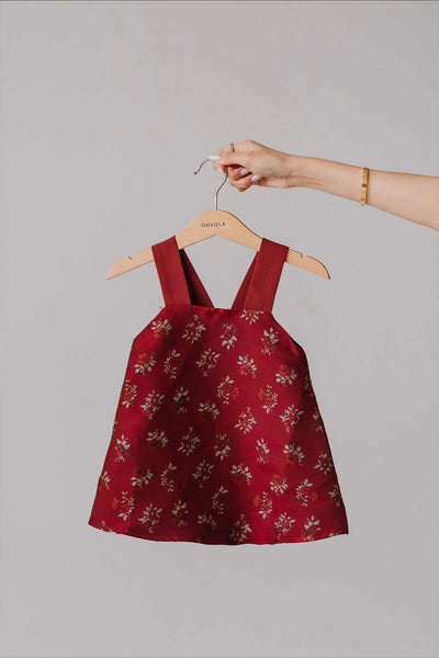 Mini Jia & Bloom Dress (Red)