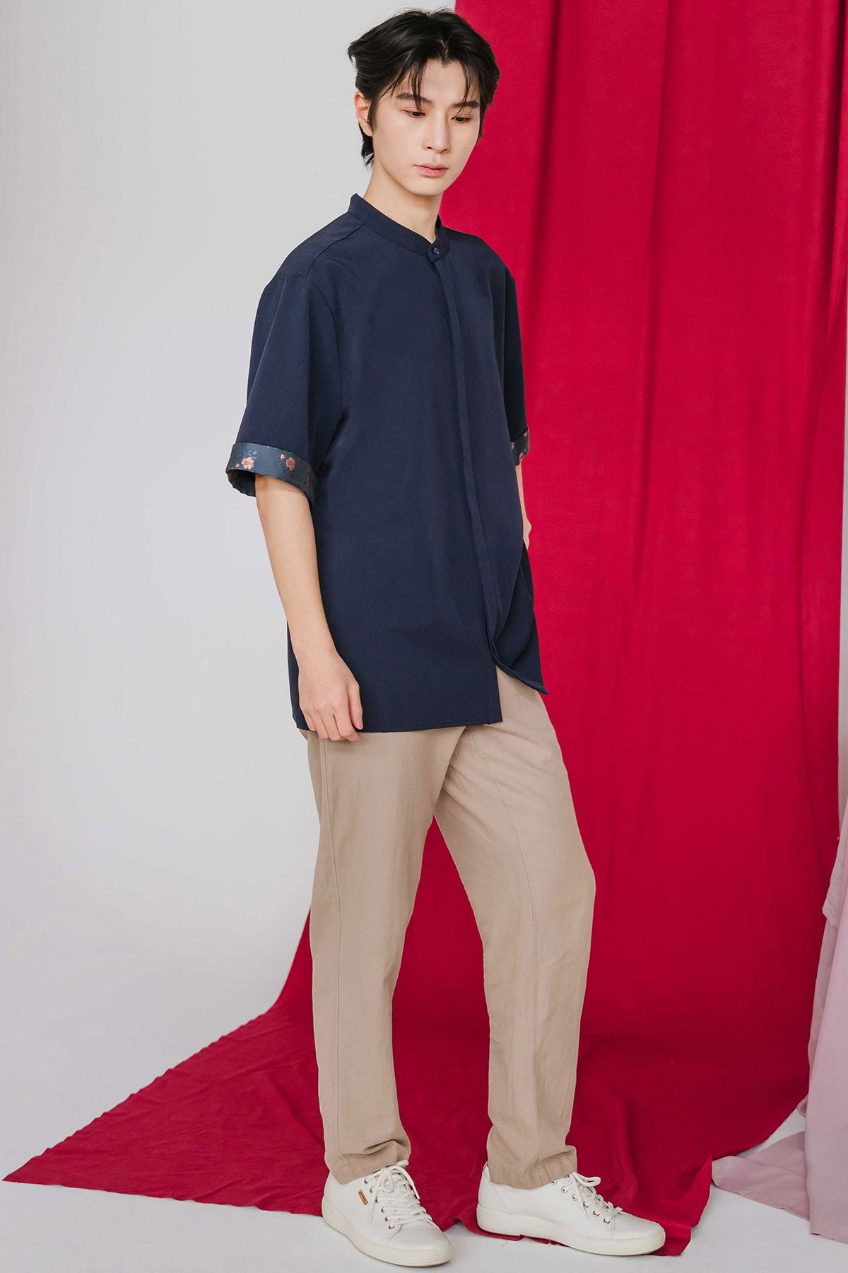 Jia & Bloom Shirt (Navy)