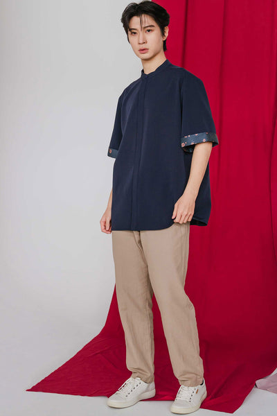 Jia & Bloom Shirt (Navy)