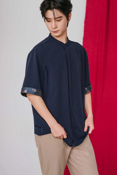 Jia & Bloom Shirt (Navy)