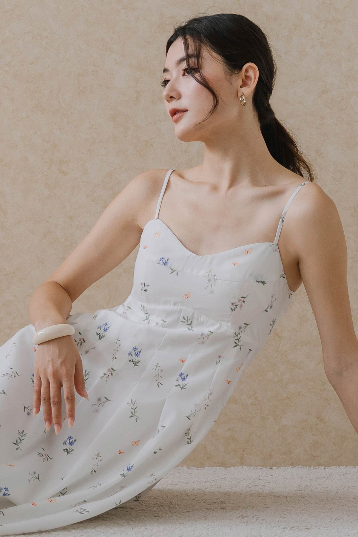 Avelaine Padded Sundress (Floral)