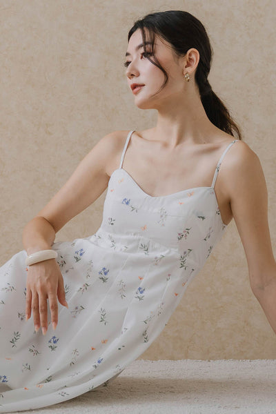 Avelaine Padded Sundress (Floral)