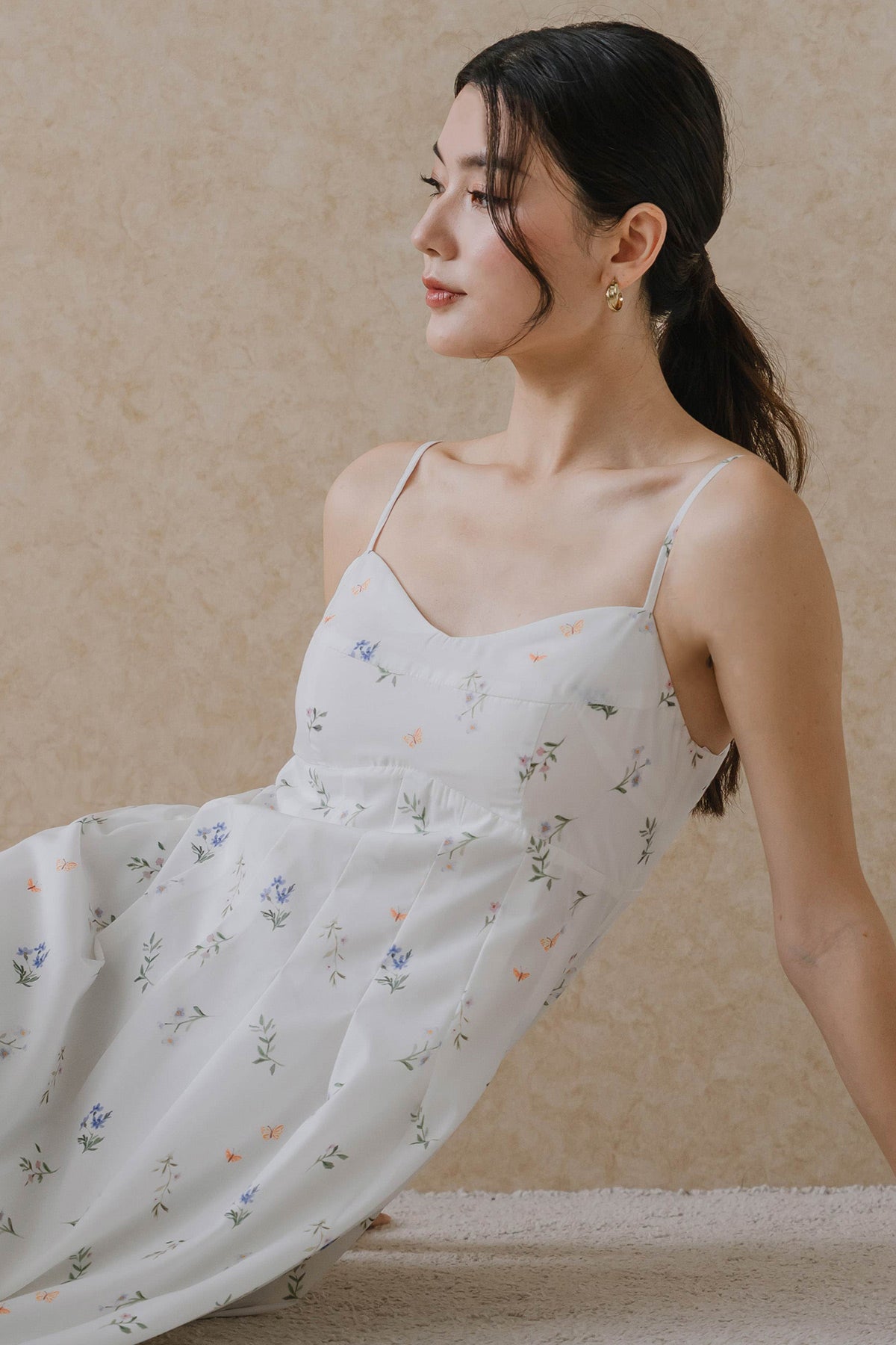 Avelaine Padded Sundress (Floral)